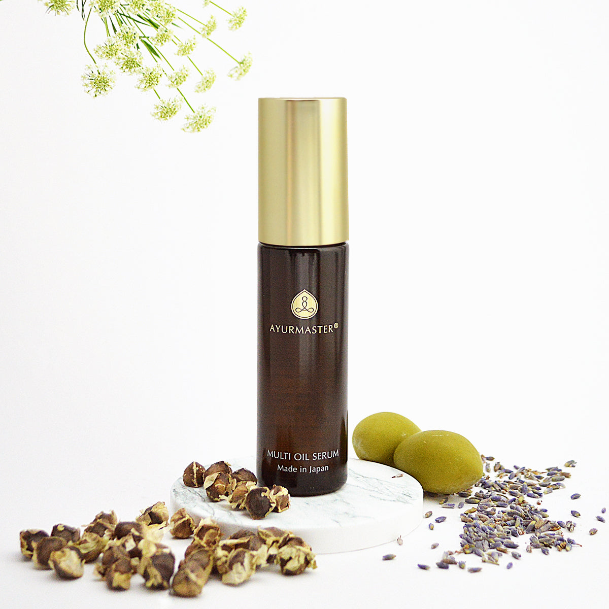 100%自然由来オイルが潤いを与え整えるマルチオイルセラム